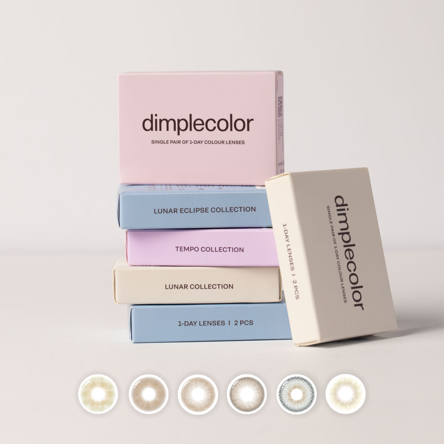 Best for Dark Brown Eyes Discovery Set | Dimple Color Contact Lenses